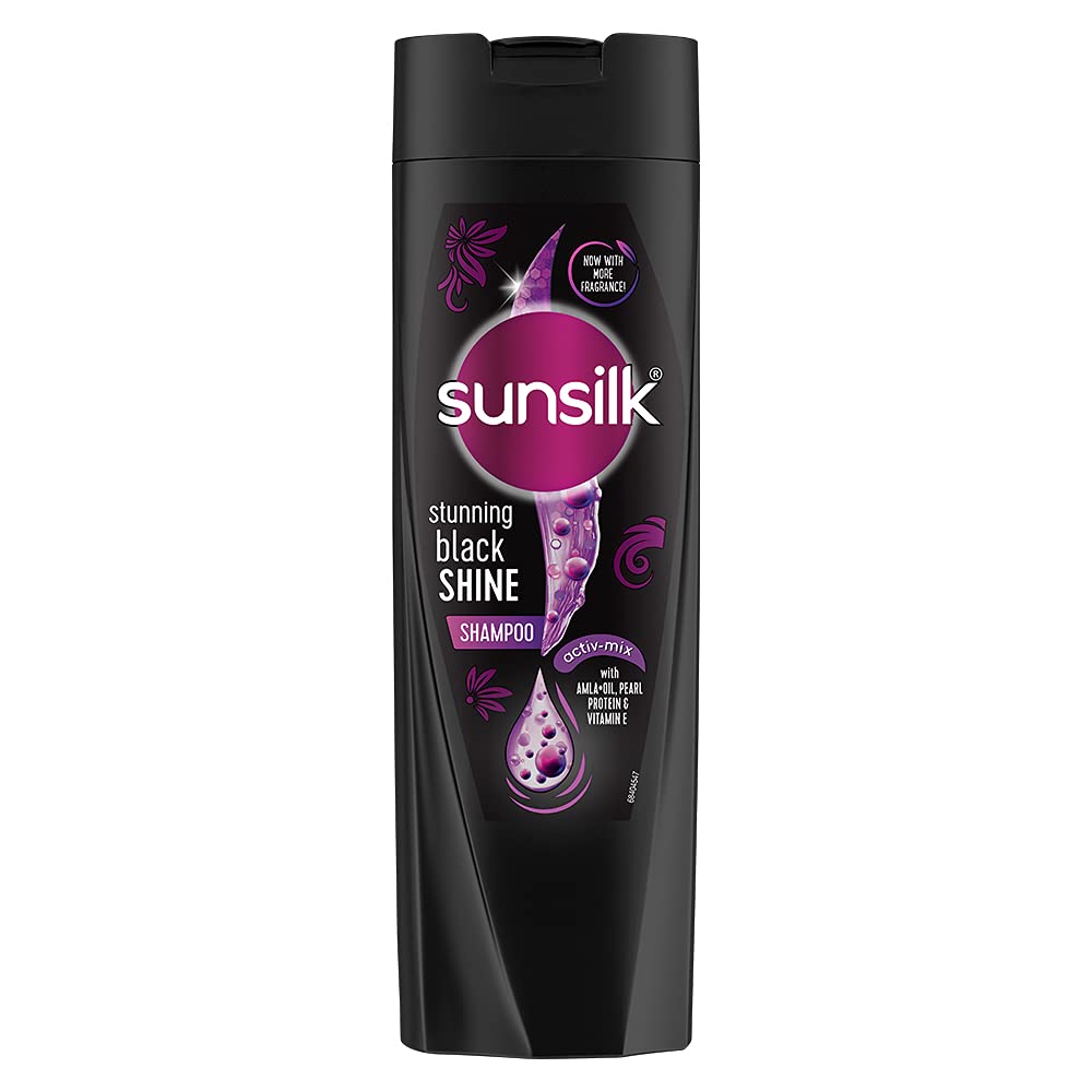 Sunsilk Stunning Black Shine Hair Shampoo,180ml